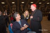 2013 Lourdes Pilgrimage - SUNDAY Cardinal Dolan Presents Malades Medals Pius X (34/71)